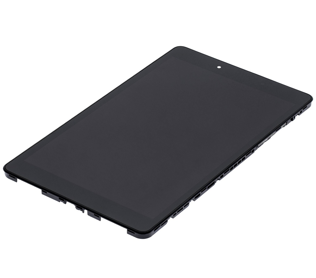 Bloc écran LCD avec châssis compatible SAMSUNG Galaxy Tab A 8.0" 2019 - T290 - Version WiFi - Reconditionné - Noir