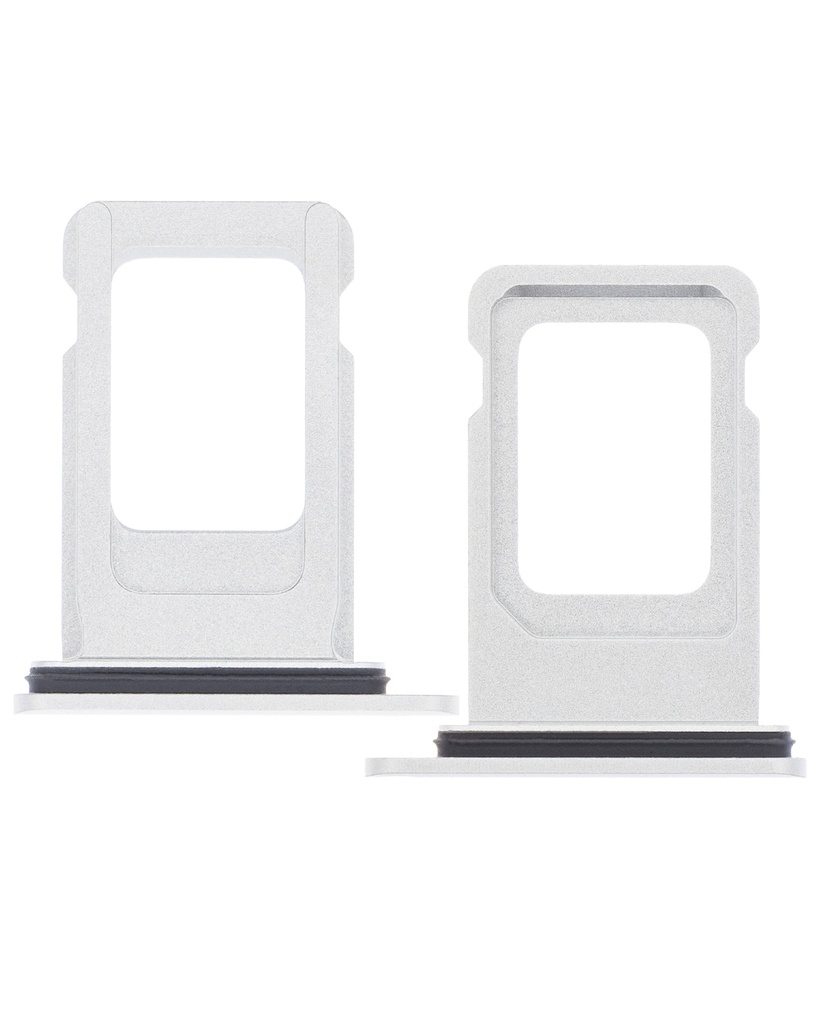 Tiroir SIM compatible iPhone XR - Blanc