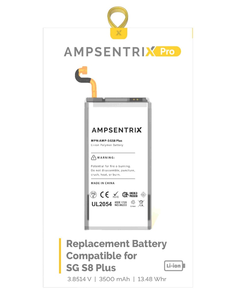 Batterie compatible SAMSUNG S8 Plus - AmpSentrix