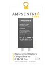 Batterie SANS BMS compatible iPhone 12 et 12 Pro - Soudure nécessaire - AmpSentrix Core