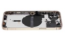 Chassis avec nappes compatible iPhone 13 Pro Max - sans logo - Aftermarket Plus - Or