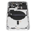 Chassis avec nappes compatible iPhone 13 Pro Max - Version internationale - sans logo - Aftermarket Plus - Argent