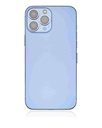 Chassis avec nappes compatible iPhone 13 Pro Max - Version internationale - sans logo - Aftermarket Plus - Bleu Sierra