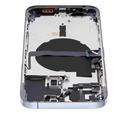 Chassis avec nappes compatible iPhone 13 Pro Max - Version internationale - sans logo - Aftermarket Plus - Bleu Sierra