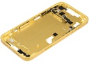 Châssis central avec boutons Power et Volumes compatible iPhone 14 Plus - Version internationale - Aftermarket Plus - Jaune