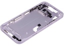 Châssis central avec boutons Power et Volumes compatible iPhone 14 Plus - Version internationale - Aftermarket Plus - Purple