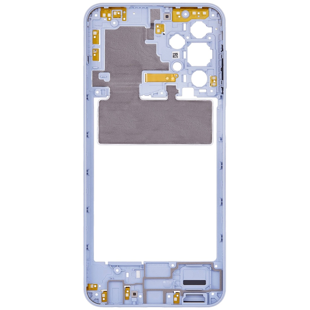 Châssis central compatible SAMSUNG A23 5G A236U A236B 2022 - Version US et internationale - Bleu