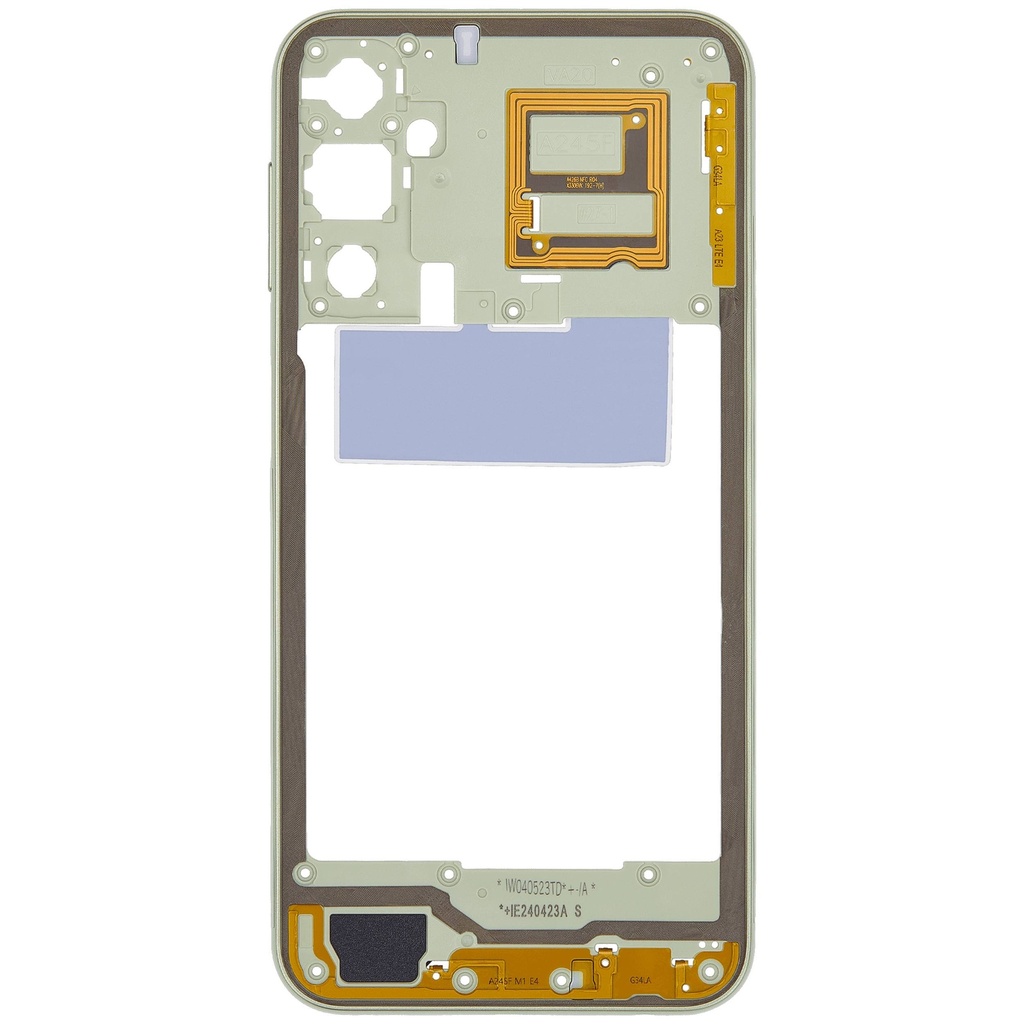 Châssis central compatible SAMSUNG A24 4G A245 2023 - Vert menthe