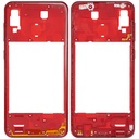 Châssis central compatible SAMSUNG A30 A305 2019 - Aftermarket Plus - Rouge