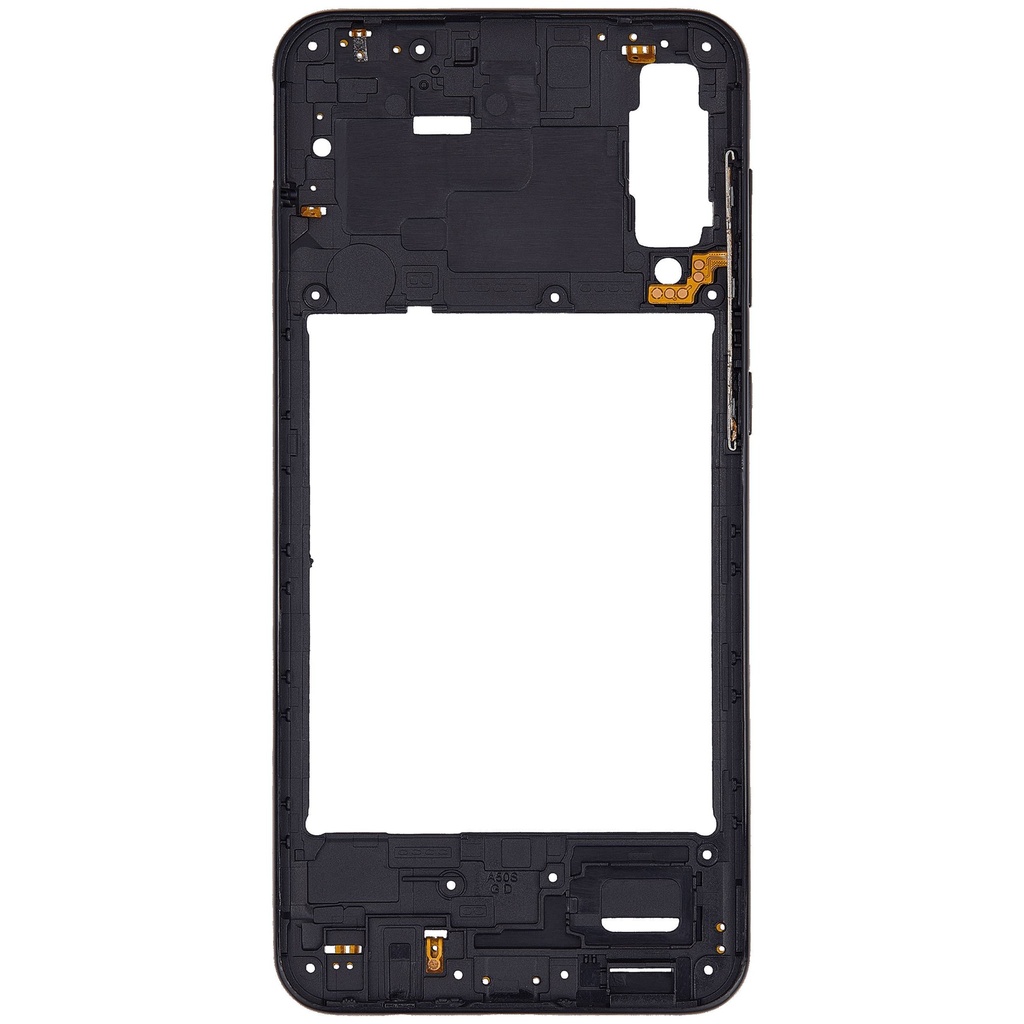 Châssis central compatible SAMSUNG A50s A507 2019 - Aftermarket Plus - Prism Crush Black