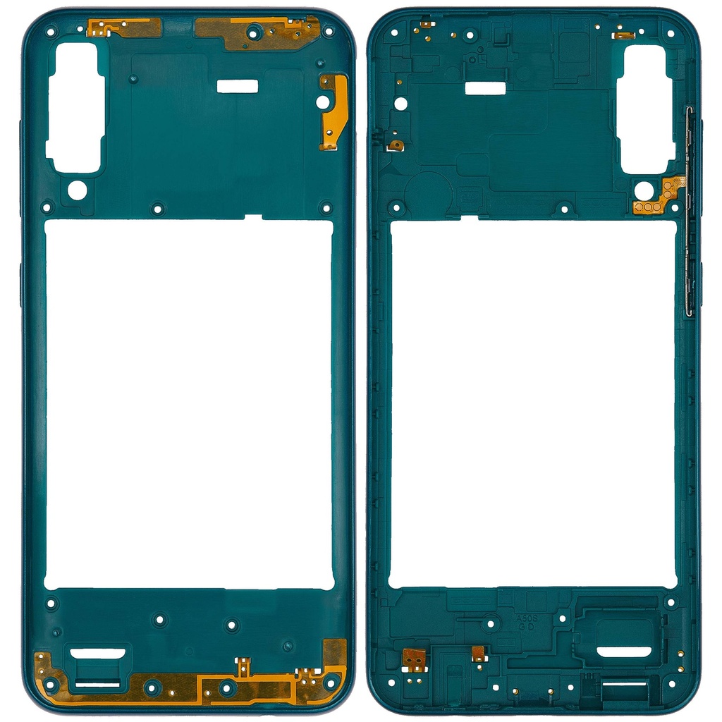 Châssis central compatible SAMSUNG A50s A507 2019 - Aftermarket Plus - Prism Crush Green