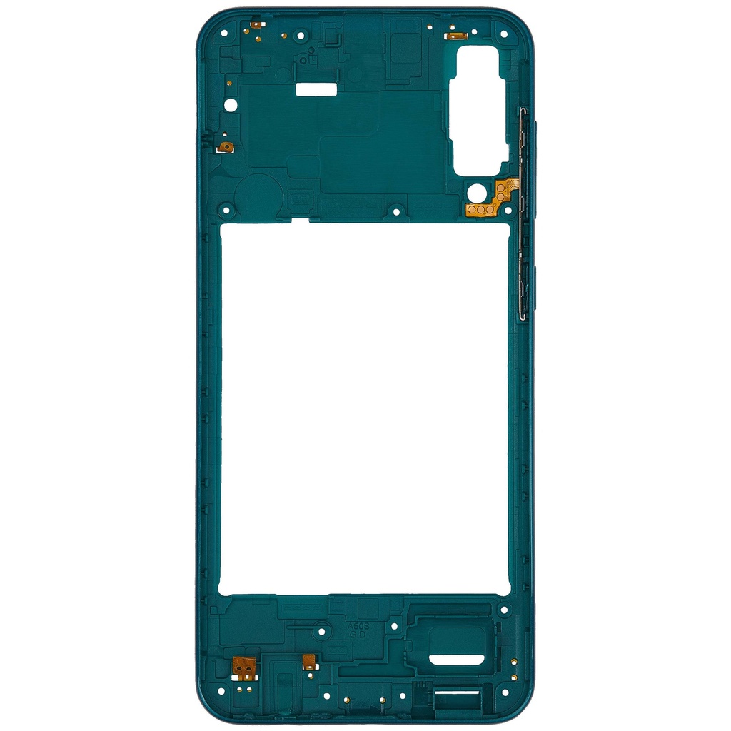 Châssis central compatible SAMSUNG A50s A507 2019 - Aftermarket Plus - Prism Crush Green