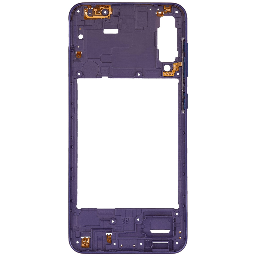 Châssis central compatible SAMSUNG A50s A507 2019 - Aftermarket Plus - Prism Crush Violet