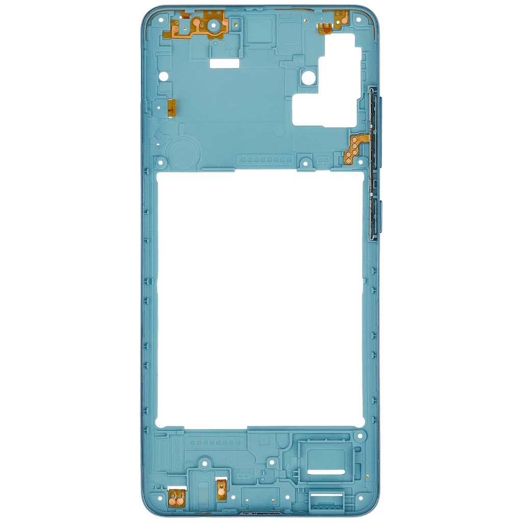 Châssis central compatible SAMSUNG A51 4G A515 2019 - Prism Crush bleu