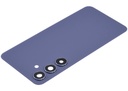 Vitre arrière avec lentille caméra compatible SAMSUNG S24 5G - Sans logo - Aftermarket Plus - Cobalt Violet