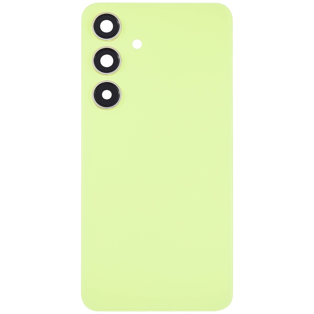 Vitre arrière avec lentille caméra compatible SAMSUNG S24 5G - Sans logo - Aftermarket Plus - Jade Green