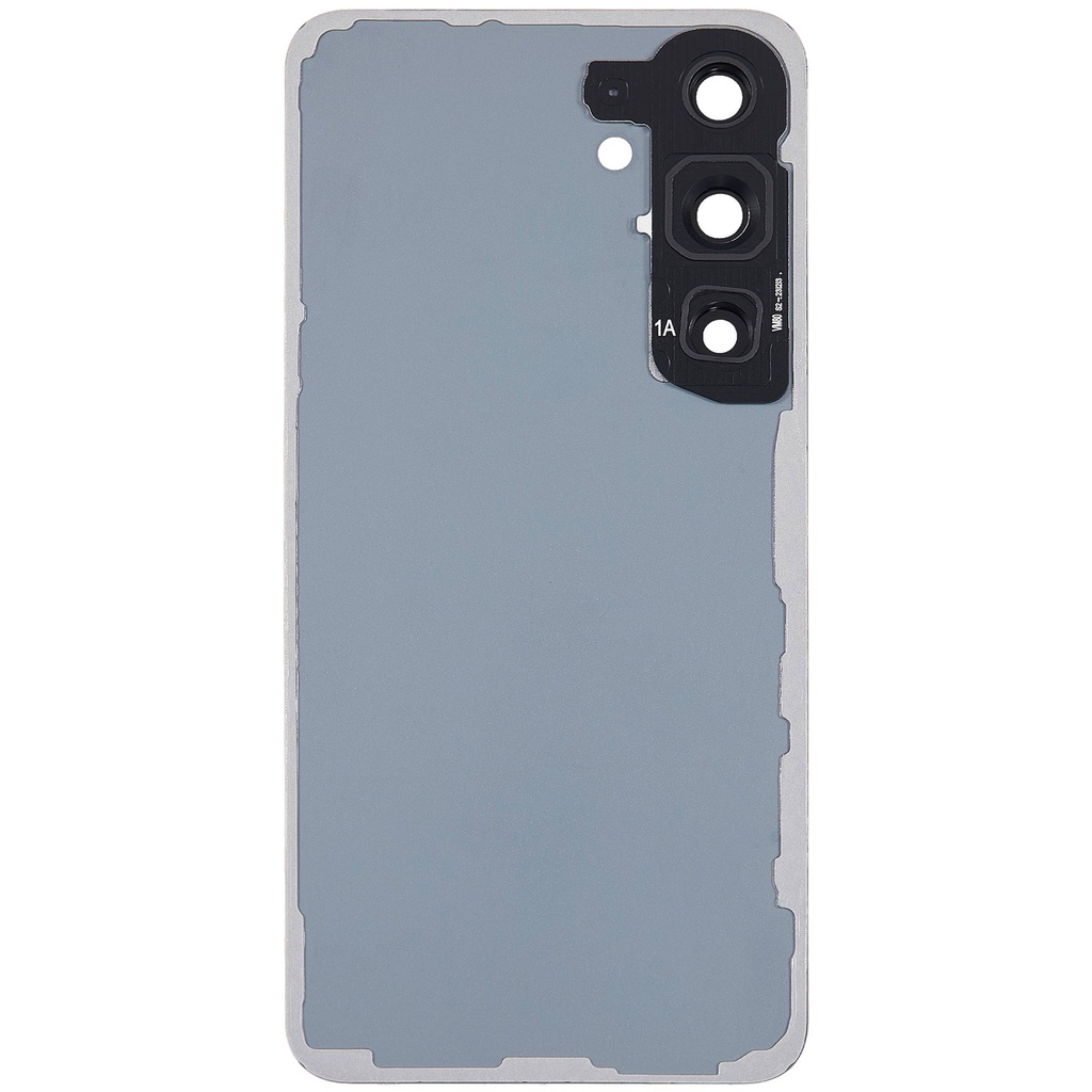 Vitre arrière avec lentille caméra compatible SAMSUNG S24 5G - Sans logo - Aftermarket Plus - Marble Gray