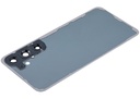 Vitre arrière avec lentille caméra compatible SAMSUNG S24 5G - Sans logo - Aftermarket Plus - Marble Gray