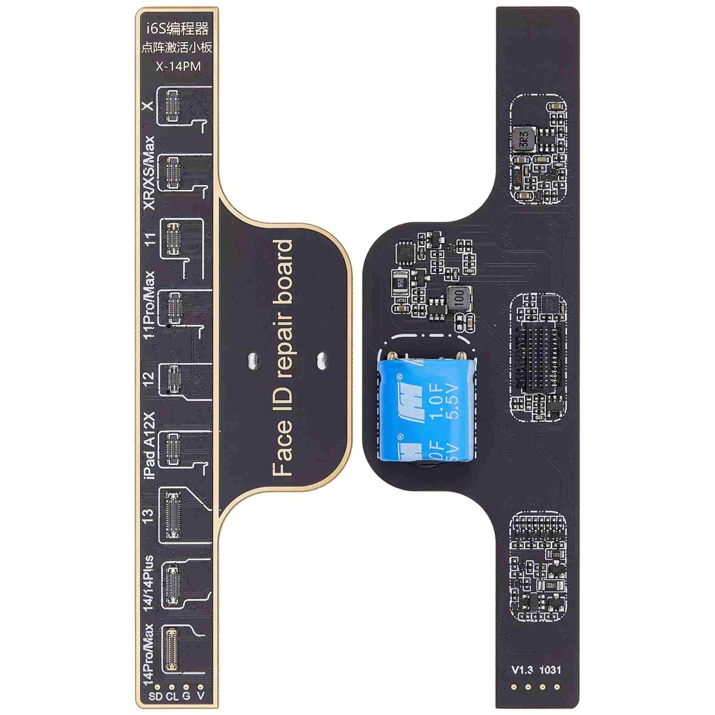 Carte de programmation de Face ID compatible iPhone X à 14 - I6S I2C