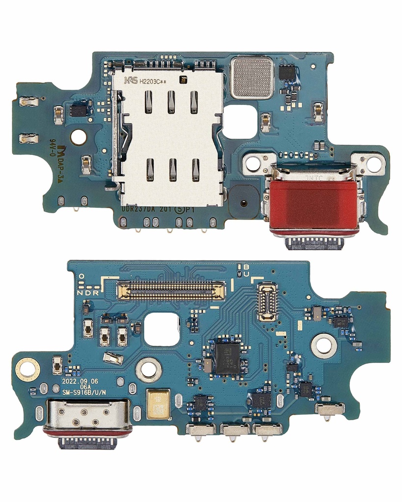 Connecteur de charge avec lecteur SIM compatible SAMSUNG S23 Plus 5G - S916U - Version US