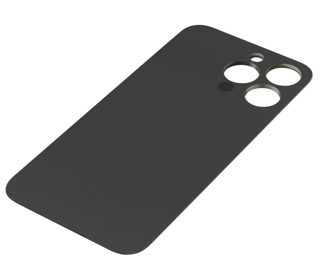 Vitre arrière compatible pour iPhone 13 Pro - Sans logo - Graphite