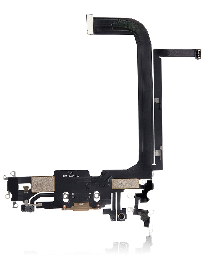 Nappe connecteur de charge compatible pour iPhone 13 Pro Max - AM Plus - Gold