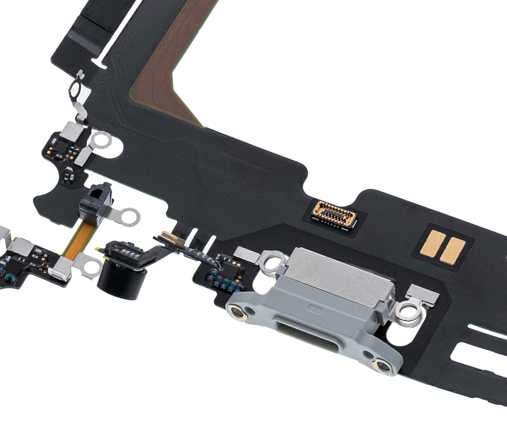 Nappe connecteur de charge compatible pour iPhone 13 Pro Max - PREMIUM - Argent