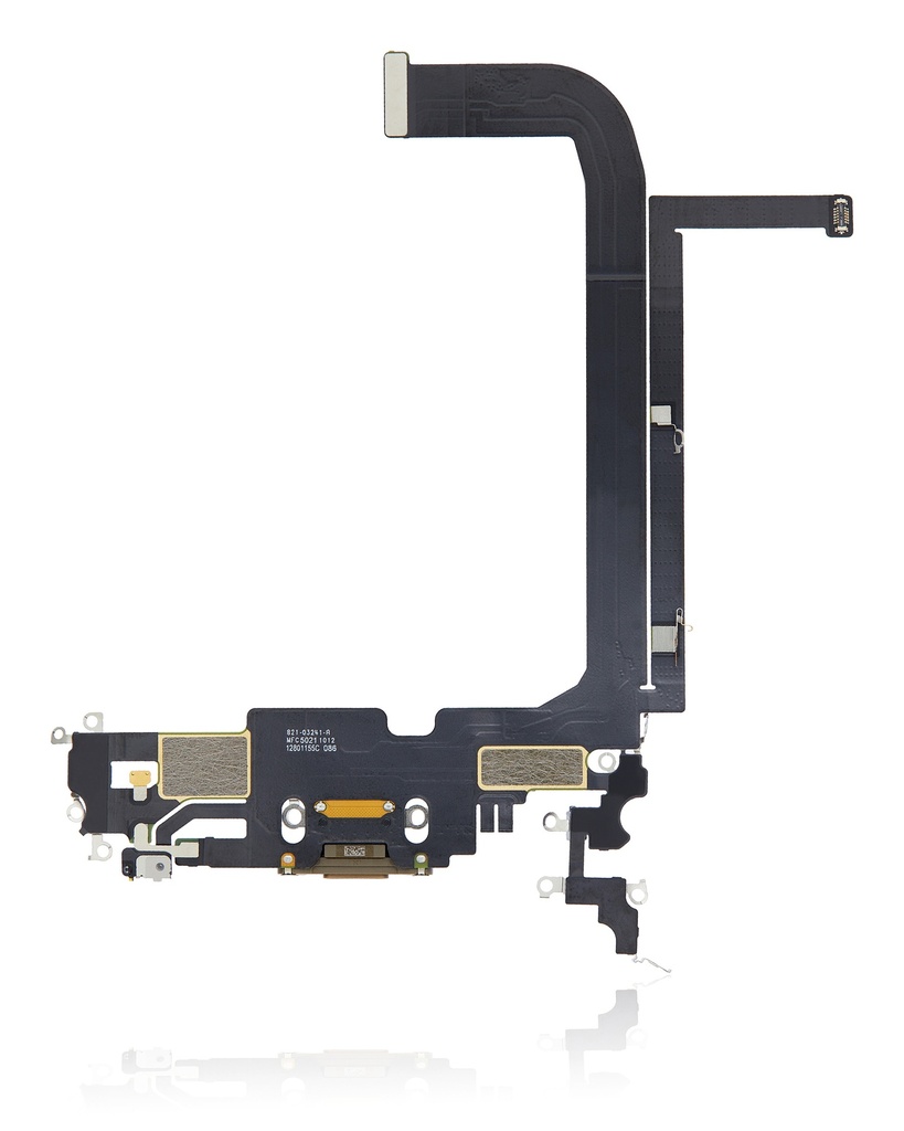 Nappe connecteur de charge compatible pour iPhone 13 Pro Max - PREMIUM - Gold