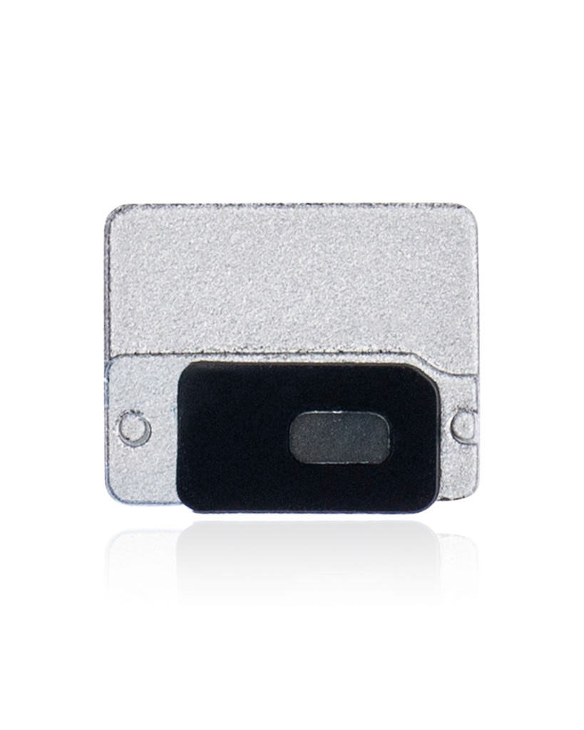 Grille pour micro de caméra arrière compatible pour iPhone 11 - Blanc - Pack de 10
