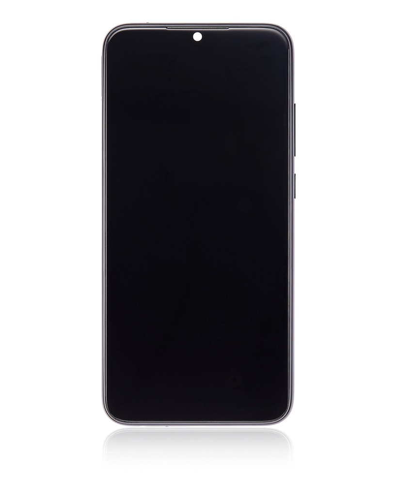 Bloc écran LCD compatible pour XIAOMI Redmi Note 8 avec châssis - Reconditionné - Noir