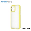 Coque de protection personnalisable pour iPhone 12 Pro Max - FORWARD - Jaune