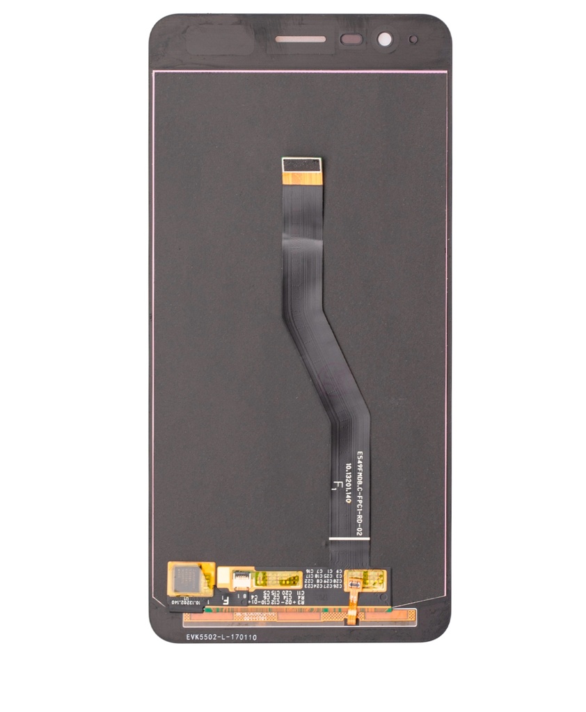 Bloc écran LCD sans châssis pour Asus Zenfone 3 Zoom - ZE553KL - Reconditionné - Noir