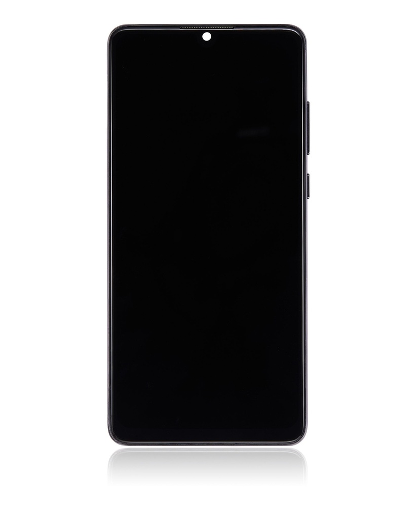 Bloc écran LCD avec cadre Compatible pour Huawei P30 (Aftermarket : Incell) (Noir)