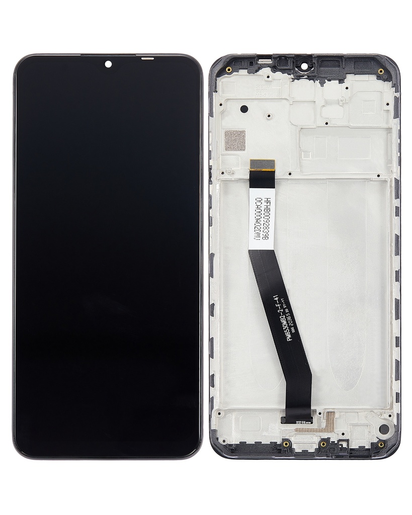 loc écran LCD pour Xiaomi Redmi 9 / Poco M2 - Avec châssis - Reconditionné - Toutes couleurs