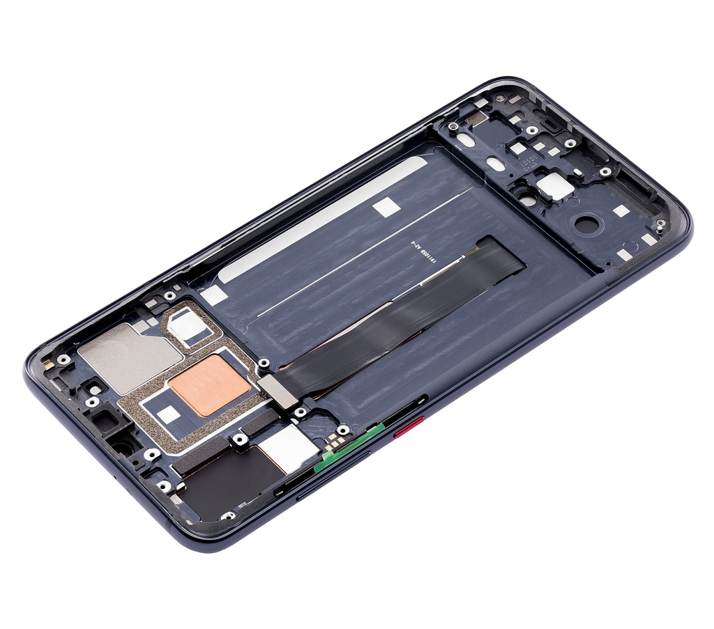 Bloc écran LCD avec châssis pour Xiaomi Mi 9 Pro - Aftermarket : Incell - Titanium Black
