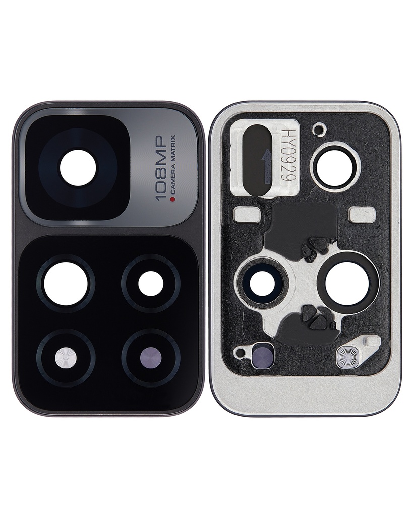 Objectif caméra arrière avec support / cadre pour Xiaomi Redmi Note 11 Pro Plus 5G - Toutes couleurs