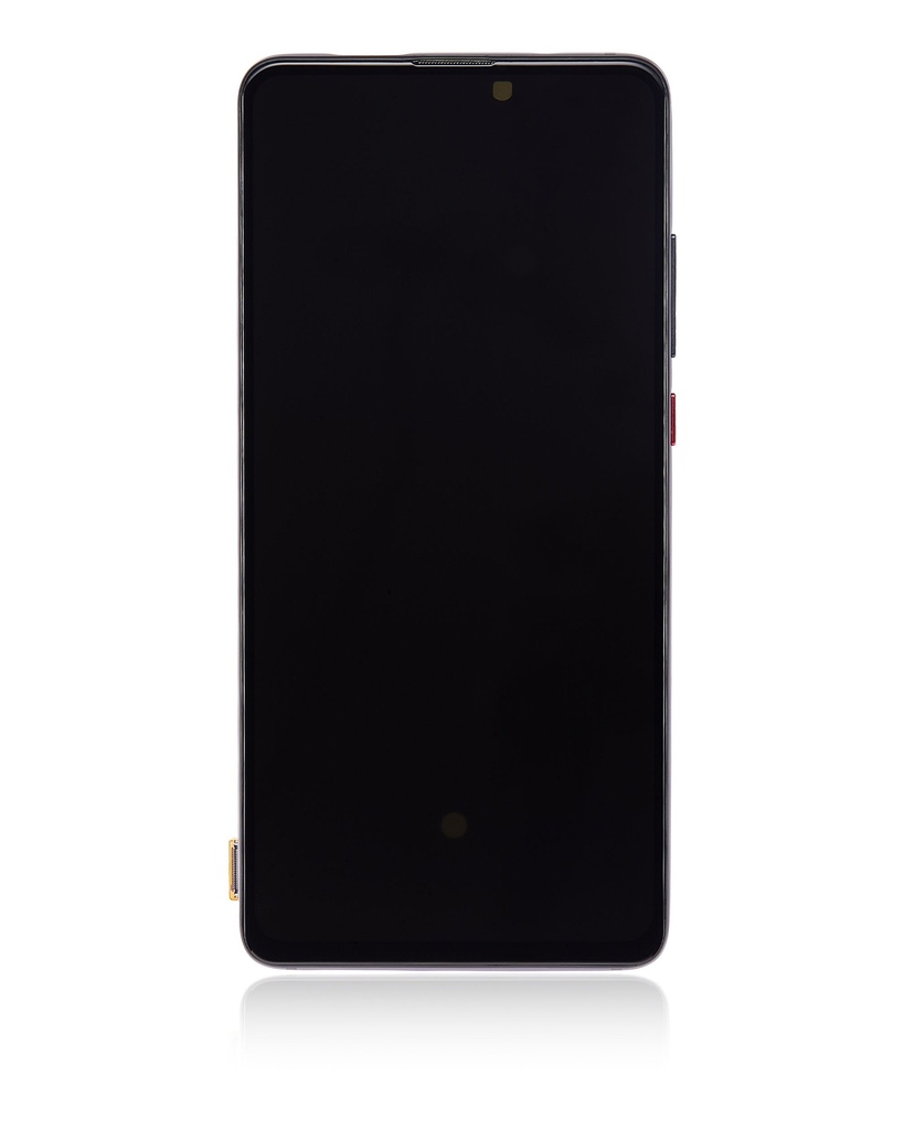 Bloc écran avec châssis pour Xiaomi Mi 9T / 9T Pro / K20 / K20 Pro - Aftermarket Plus - Noir Carbone