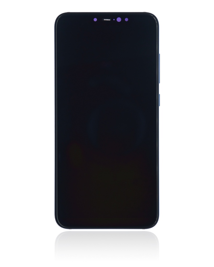 Bloc écran OLED avec châssis pour Xiaomi Mi 8 - Aftermarket Plus - Bleu