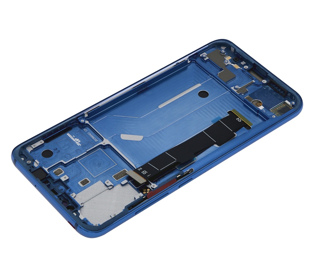 Bloc écran OLED avec châssis pour Xiaomi Mi 8 - Aftermarket Plus - Bleu