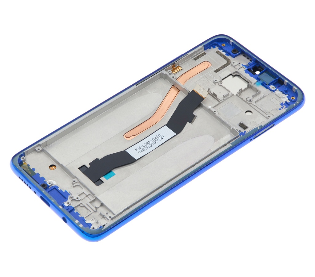 Bloc écran LCD  avec châssis pour Xiaomi Redmi Note 8 Pro (Reconditionné) (Blue)