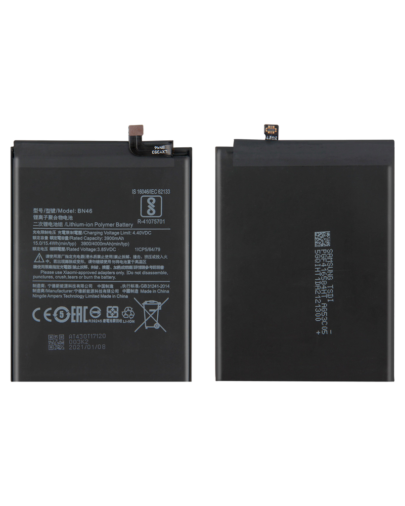 Batterie de remplacement pour Xiaomi Redmi Note 8 (BN46)