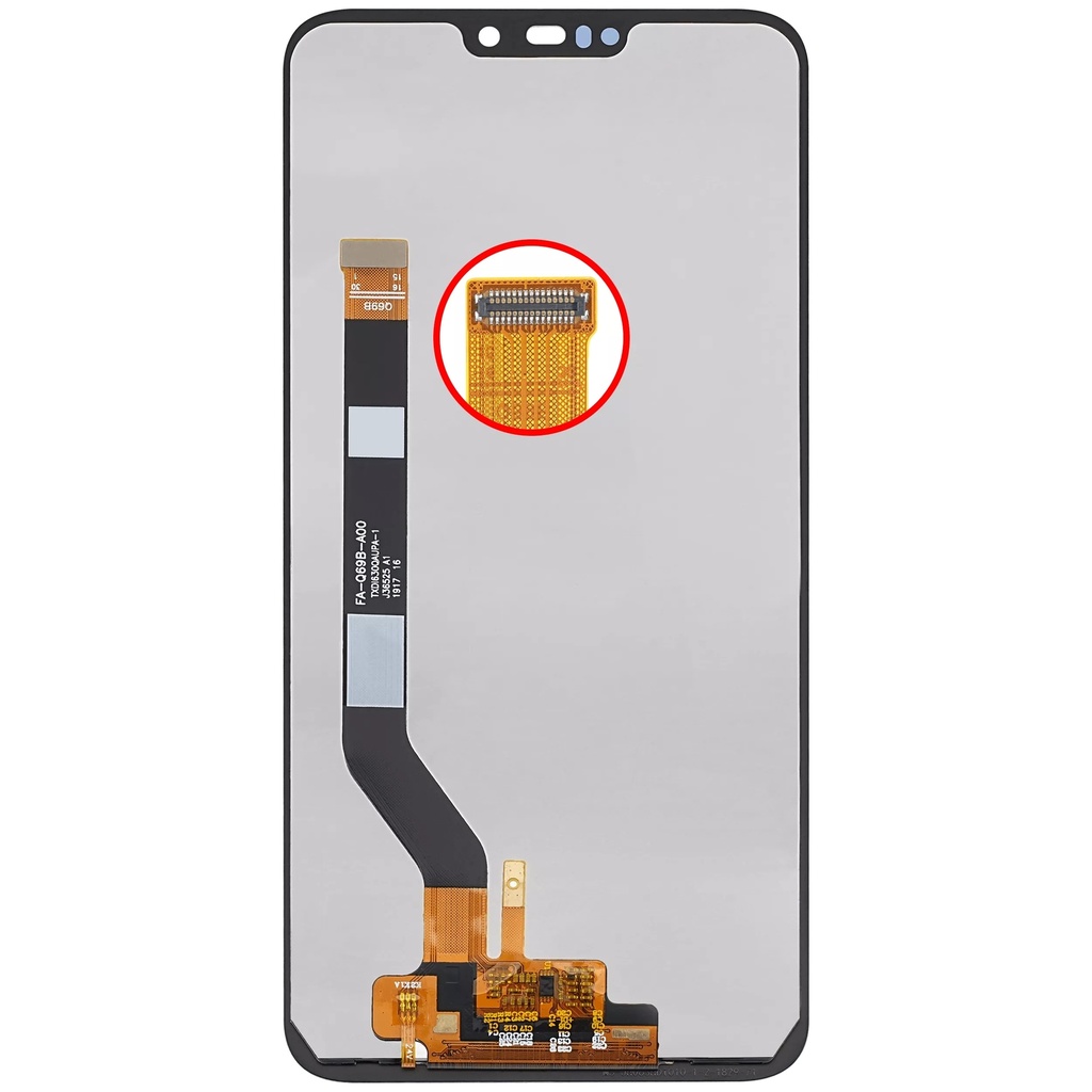 Bloc écran LCD pour Honor 8C - Sans châssis - Reconditionné - Toutes couleurs