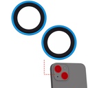 Verre trempé de caméra Clair compatible iPhone 13 - 13 Mini Apple - Casper - Bleu