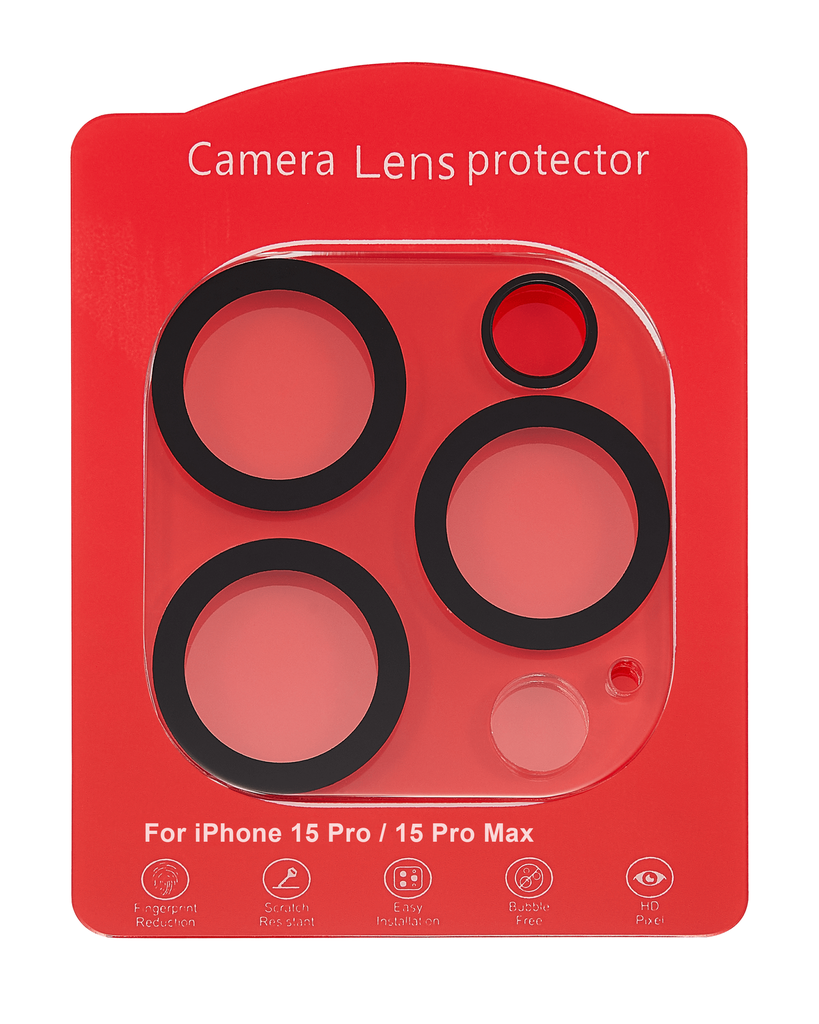 Verre trempé de caméra Crystal full cover compatible iPhone 15 Pro - 15 Pro Max Apple - Casper