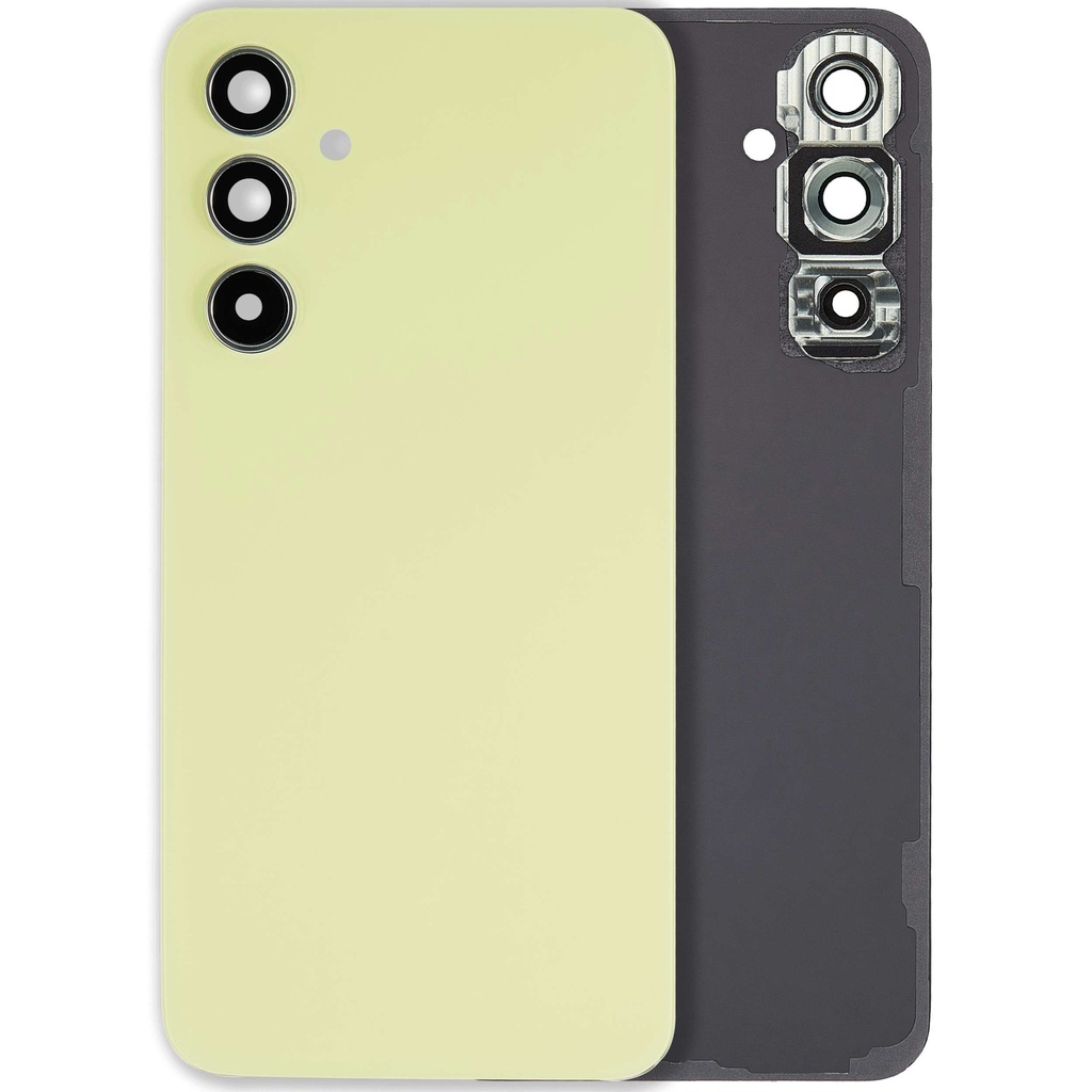 Vitre arrière avec lentille caméra compatible Samsung Galaxy A54 5G A546 2023 - Aftermarket Plus - Lime