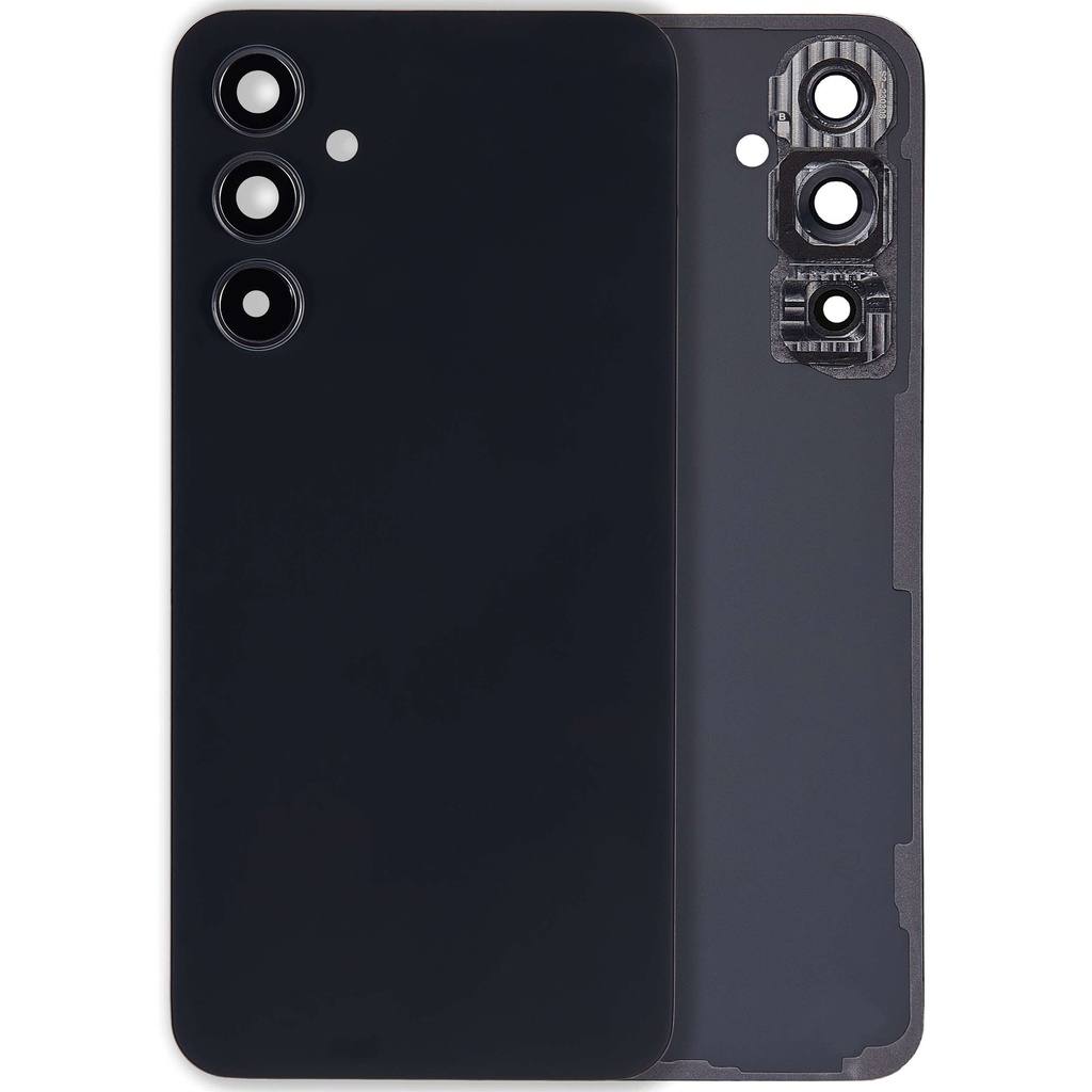 Vitre arrière avec lentille caméra compatible Samsung Galaxy A54 5G A546 2023 - Aftermarket Plus - Graphite