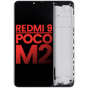 Bloc écran LCD avec châssis compatible Xiaomi Redmi 9 - Poco M2 - Aftermarket Plus - Toutes couleurs