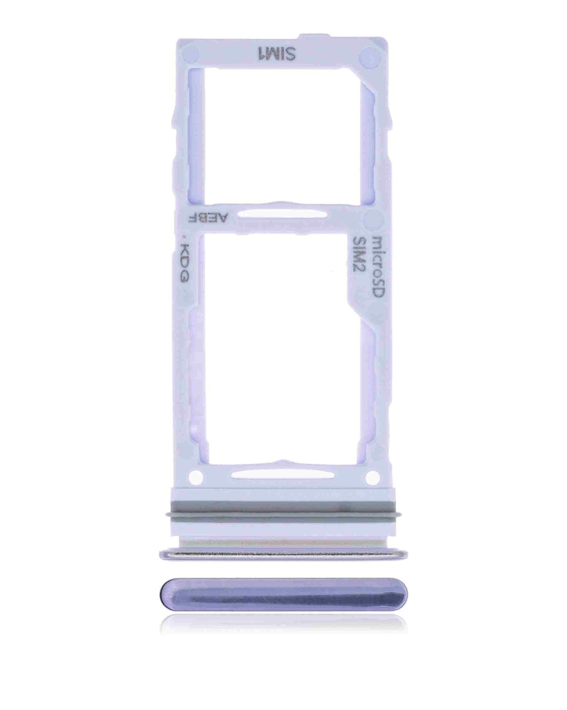 Tiroir Double SIM compatible SAMSUNG A72 - A725 2021 - Violet