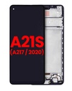 Bloc écran LCD avec châssis compatible SAMSUNG A21s 2020 - A217 - Aftermarket Plus - Toutes couleurs