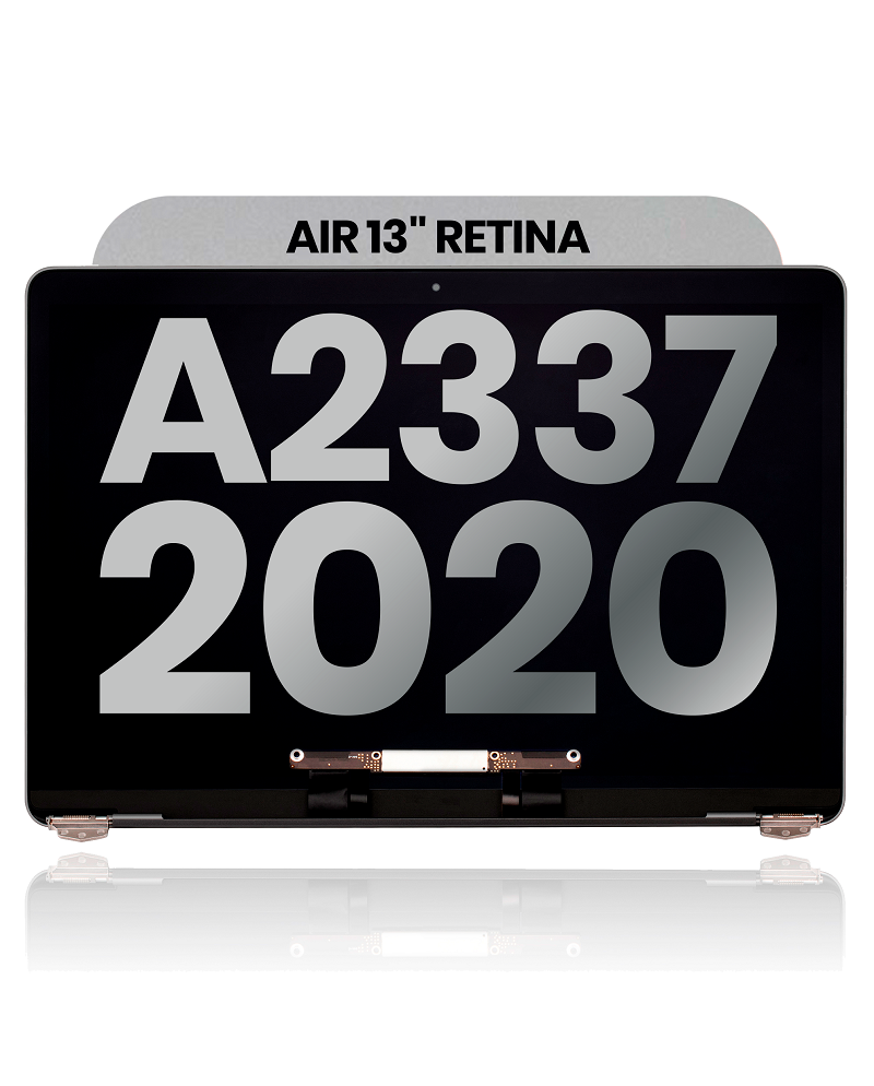 Bloc écran COMPLET ASSEMBLÉ pour MacBook Air 13" M1 - A2337 EMC 3598 - 2020 - Gris Sidéral